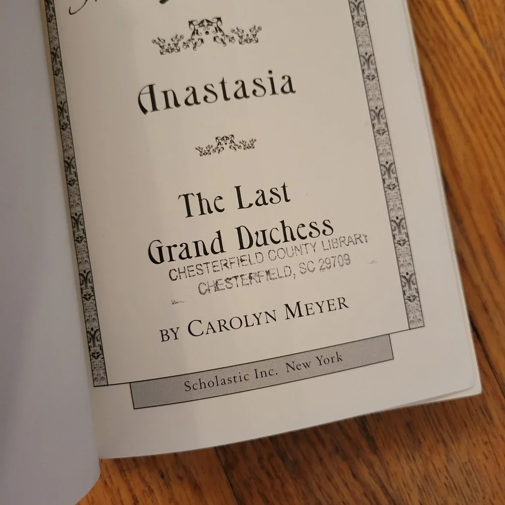 Scholastic Royal Diaries Hardcover Lot Anastasia Elizabeth I Historical Fiction